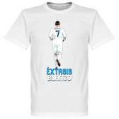 Madrid Ã‰xtasis Blanco Ronaldo T-Shirt - XXXXL