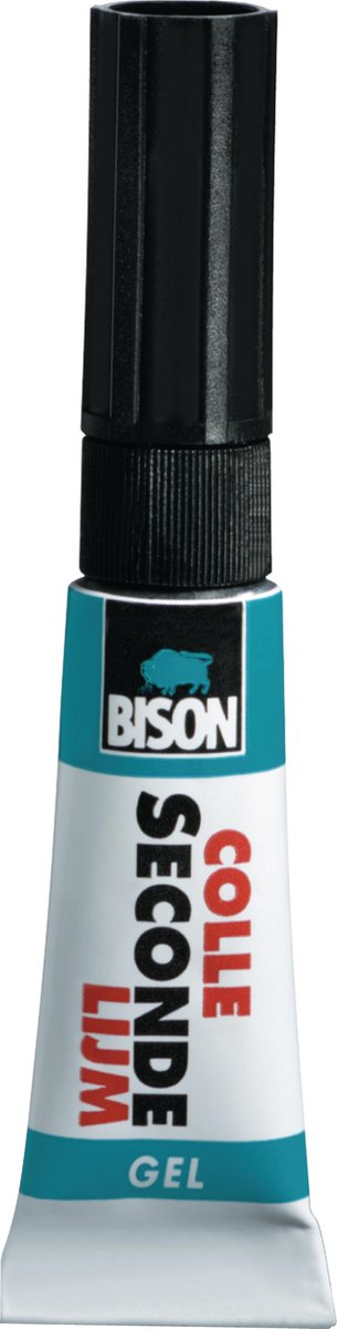 Bison Secondelijm Gel 3g, sterke secondelijm in speciale gelvorm, vaatwasser bestendig, water resistent, voor iedere reparatie in en om het huis, makkelijk in gebruik — afbeelding 3