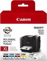 Canon PGI-2500XL - Inktcartridge / Zwart / Cyaan / Geel / Magenta /  Hoge Capaciteit