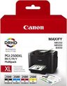 Canon Multipack de cartouches d'encre noire/cyan/magenta/jaune haut rendement PGI-2500XL