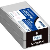 Epson SJIC22P(K) - Inkcartridge / Zwart