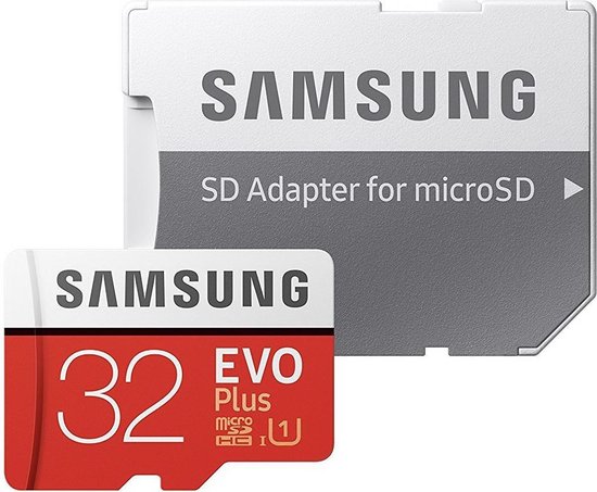 Samsung Evo+ 32GB Micro SDHC class 10 - met adapter - Samsung