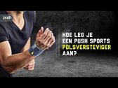 Push Sports Polsversteviger (polsbrace) - Donkergrijs - Links - Maat One size