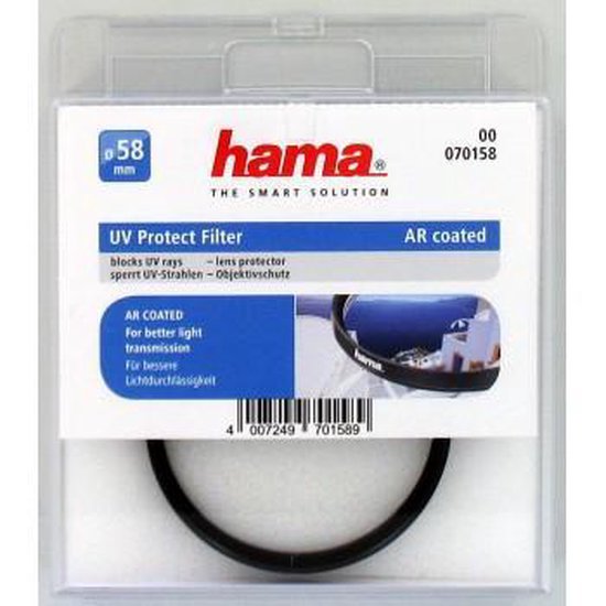 Hama UV Filter - AR Coating - 58mm