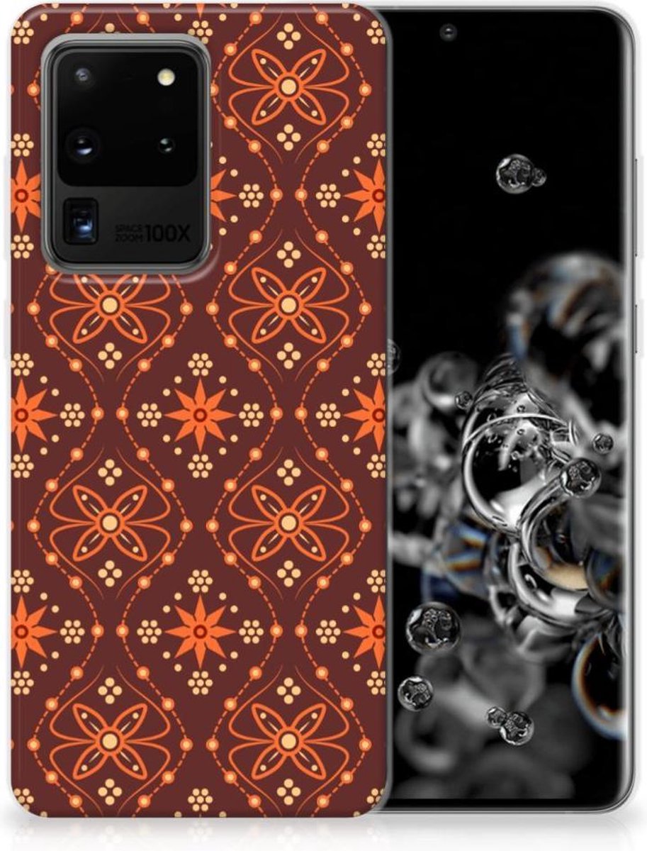 Samsung Galaxy S20 Ultra TPU bumper Batik Brown