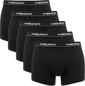 HEAD - pack de 5 basiques noir - taille L.