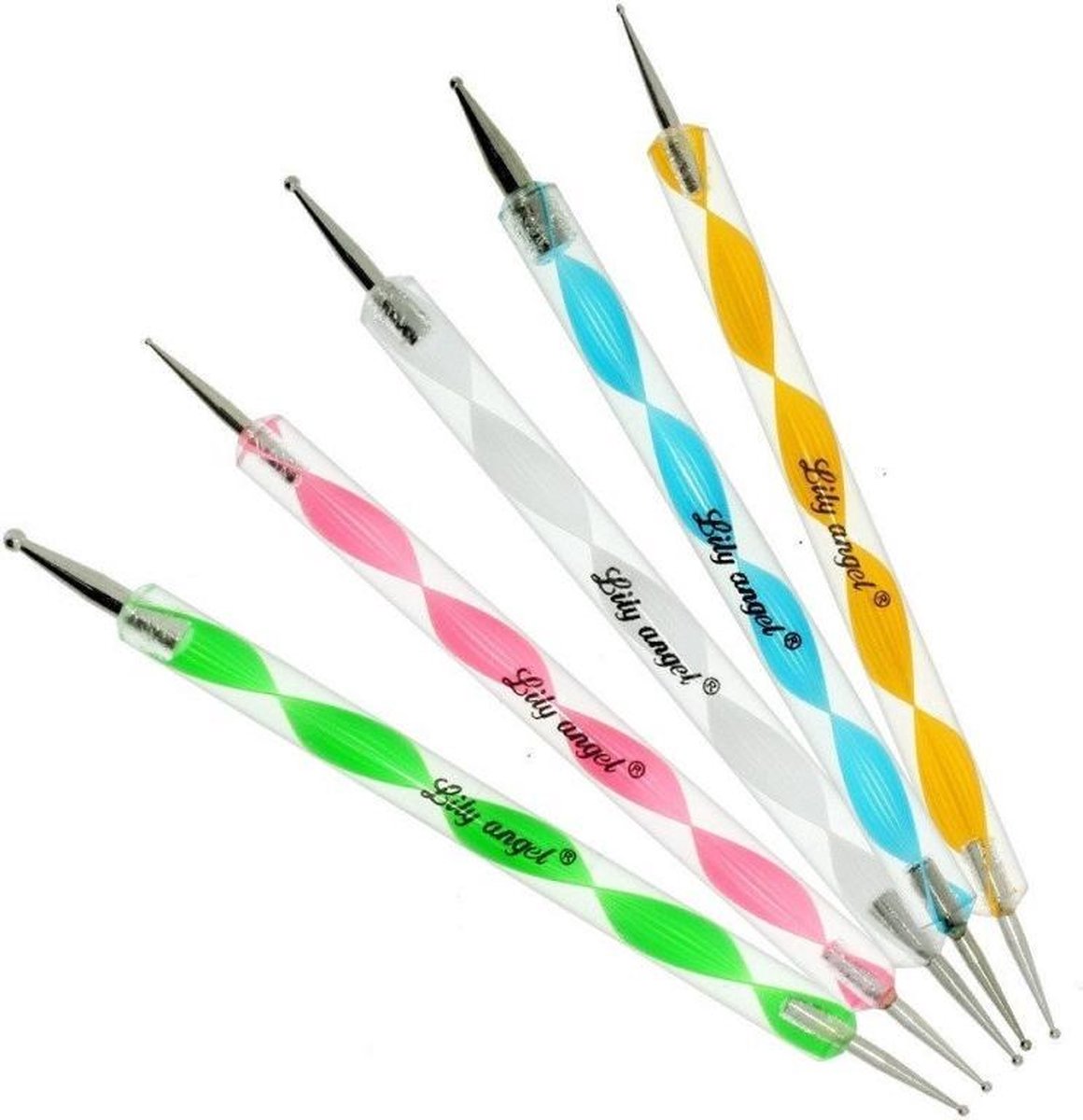 Set Dottingtools, complete set Swirls voor nagels