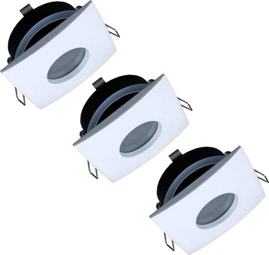 LED spots - Rens - Inbouwspots - Wit - vierkant - 4W - Warm Wit - 2700K -  Philips -... | bol.com