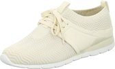 UGG WILLLOWS W - Dames Lage sneakers - Kleur: Wit/beige - Maat: 39