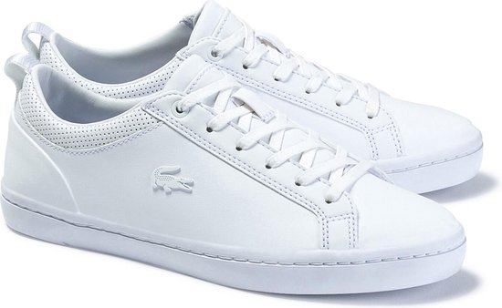 Lacoste Straightset 120 1 CFA Dames Sneakers - Wit - Maat 38 | bol.com