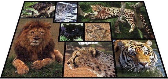 Collage d'animaux sauvage - 1000 pièces