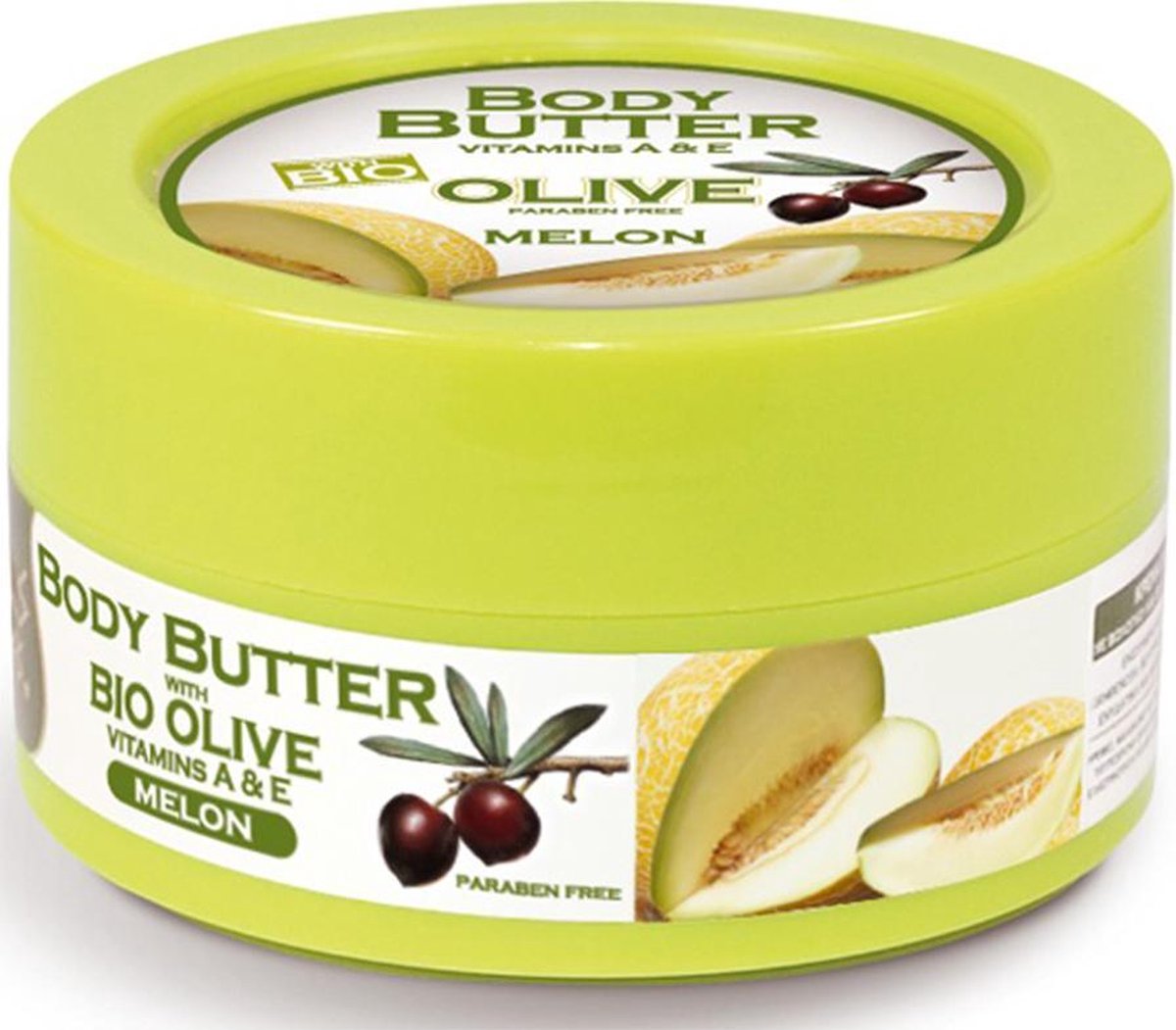 Pharmaid Athenas Treasures Body Butter Bio Olive Meloen | Body Moisturizer 200ml | Natuurlijk Goed