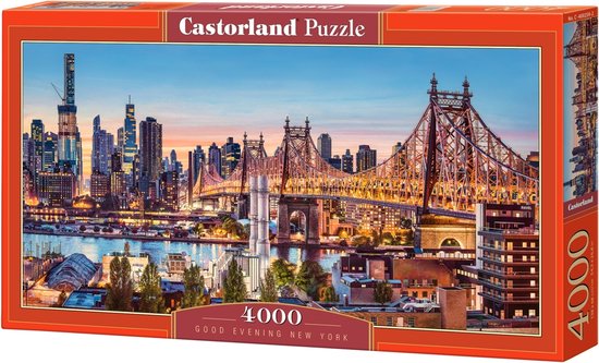 Castorland Good Evening New York 4000 pcs Jeu de puzzle 4000 pièce(s) Ville