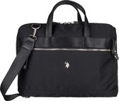 US POLO NEW WAGANER Tas Heren - Zwart