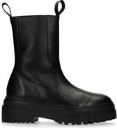 Sacha - Dames - Hoge zwarte chelsea boots - Maat 41