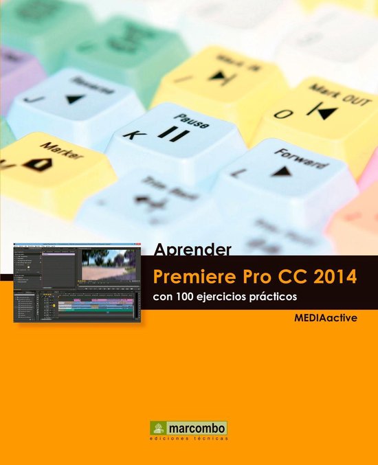 Aprender Premiere Pro CC 2014 con 100 ejercicios practicos - cover