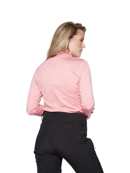 | Protest Zoom Powerstretch Top dames ski pulli met Protest Zoom Powerstretch Top Dames Ski Pulli Met Rits Rose