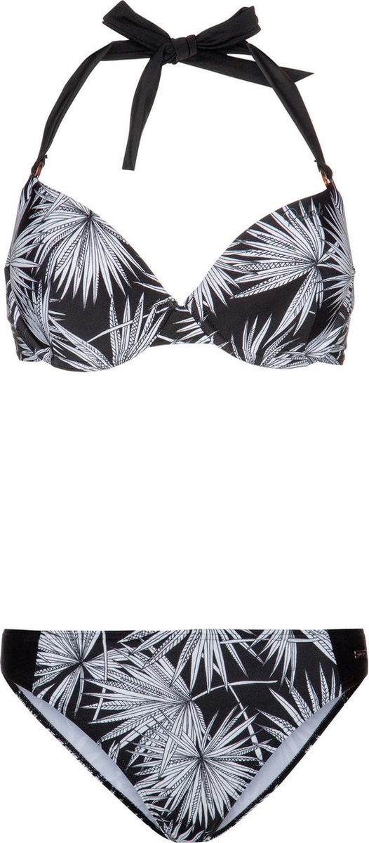 CRACIA DCUP Women Beugel Bikini - True Black - Maat M/38