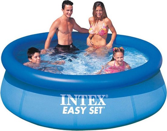 Zwembad Intex rond 244 cm - met filterpomp - met afdekzeil - met grondzeil  - inc.... | bol.com