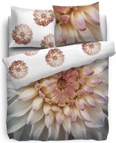 HNL Pure Cotton Dahlia Dekbedovertrek - Litsjumeaux XL - 260x200/220 - cm - Multi