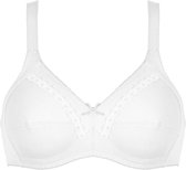 Naturana 100% katoenen soft BH zonder beugels maat 80D wit