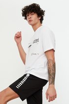 Trendyol TMNSS20TS1097 Volwassenen Mannen T-shirt Single pack - Wit - L