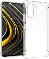 iMoshion Hoesje Geschikt voor Xiaomi Poco M3 Hoesje Siliconen - iMoshion Shockproof Case - Transparant