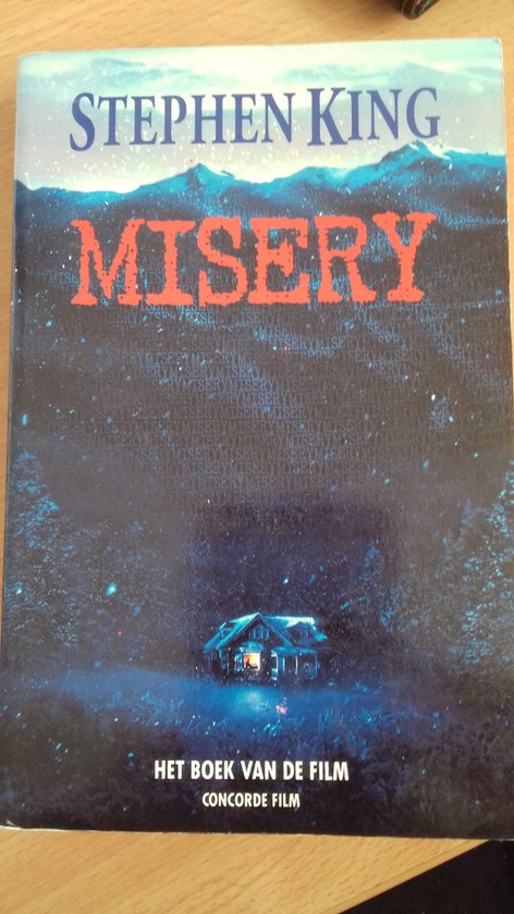 Misery - boek van de film - cover