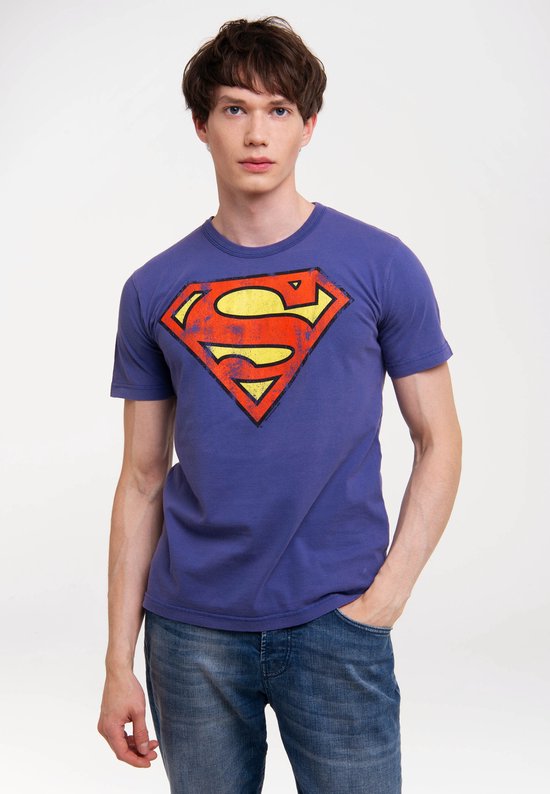 Body Bébé Superman Logo DC Comics Logoshirt - Manches Courtes Garçon Fille 50-104