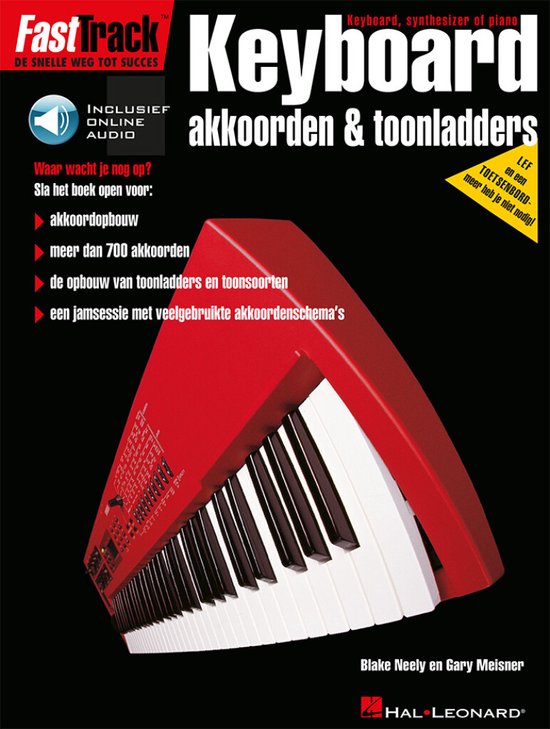 Foto: Fasttrack keyboard akkoorden toonladders boek online audio 