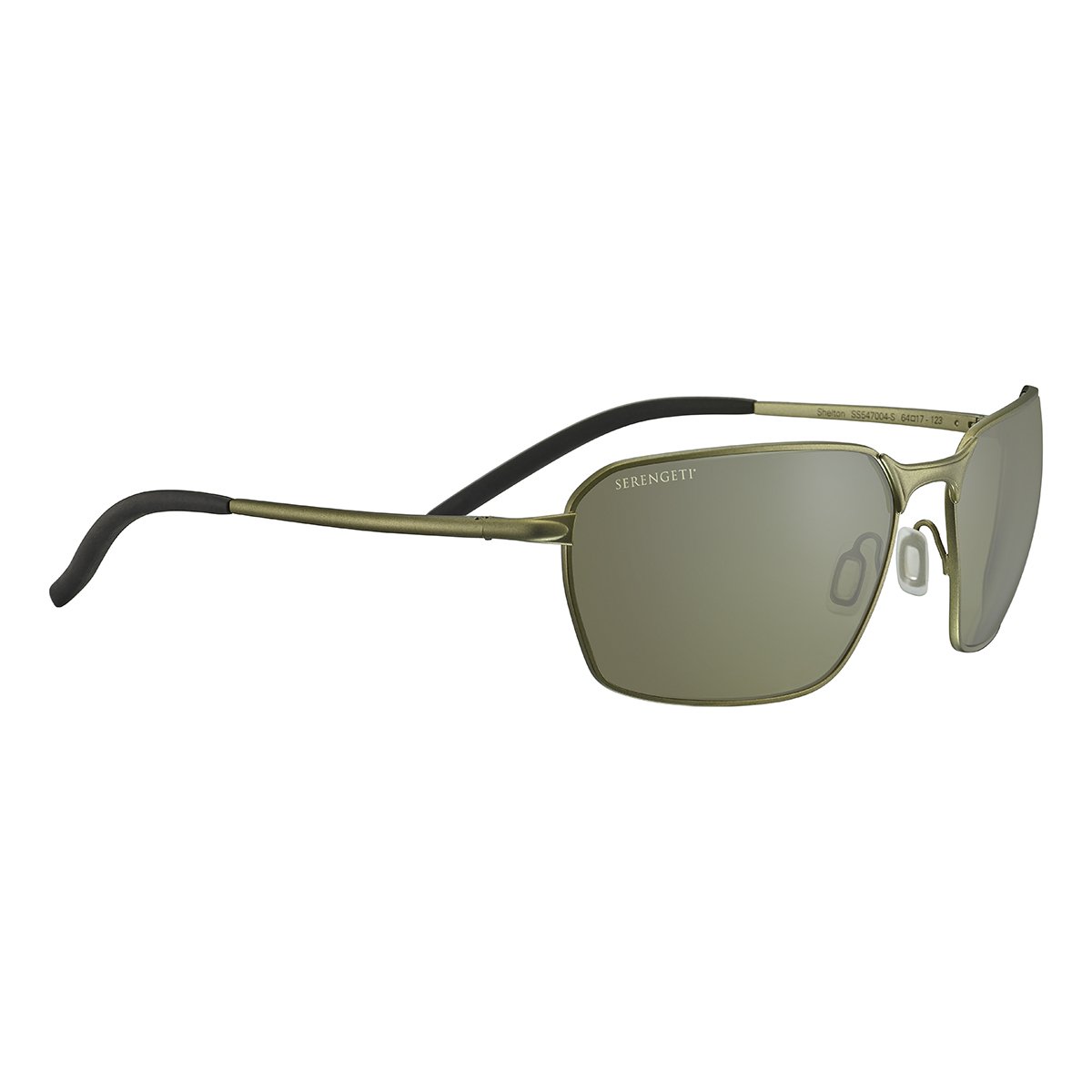 Serengeti Zonnebril - Shelton - Matte Khaki - High Contrast Polarised  Photochromatic | bol