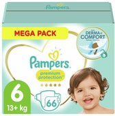 Pampers - Protection Premium - Taille 6 - Mega Pack - 66 couches