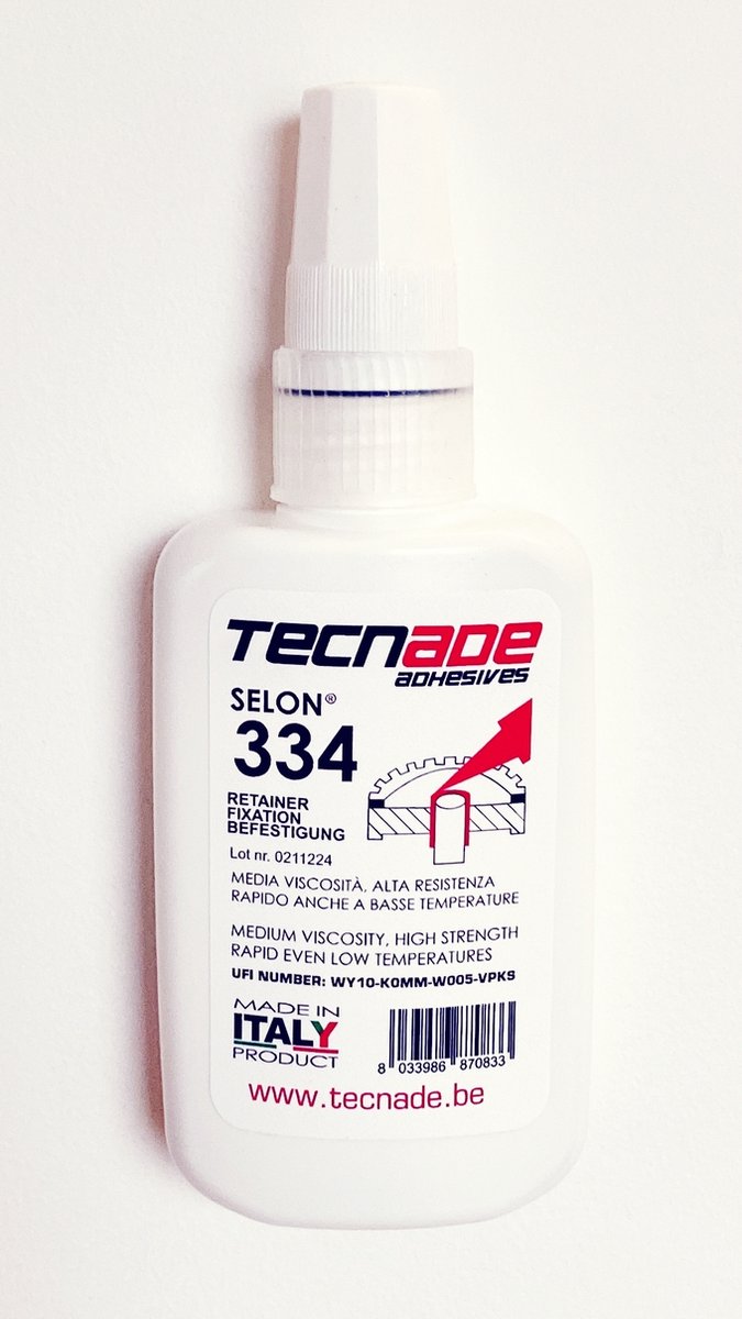 Tecnade SELON 334 - RETAINER BEVESTIGING - HOGE STERKT- 50ml