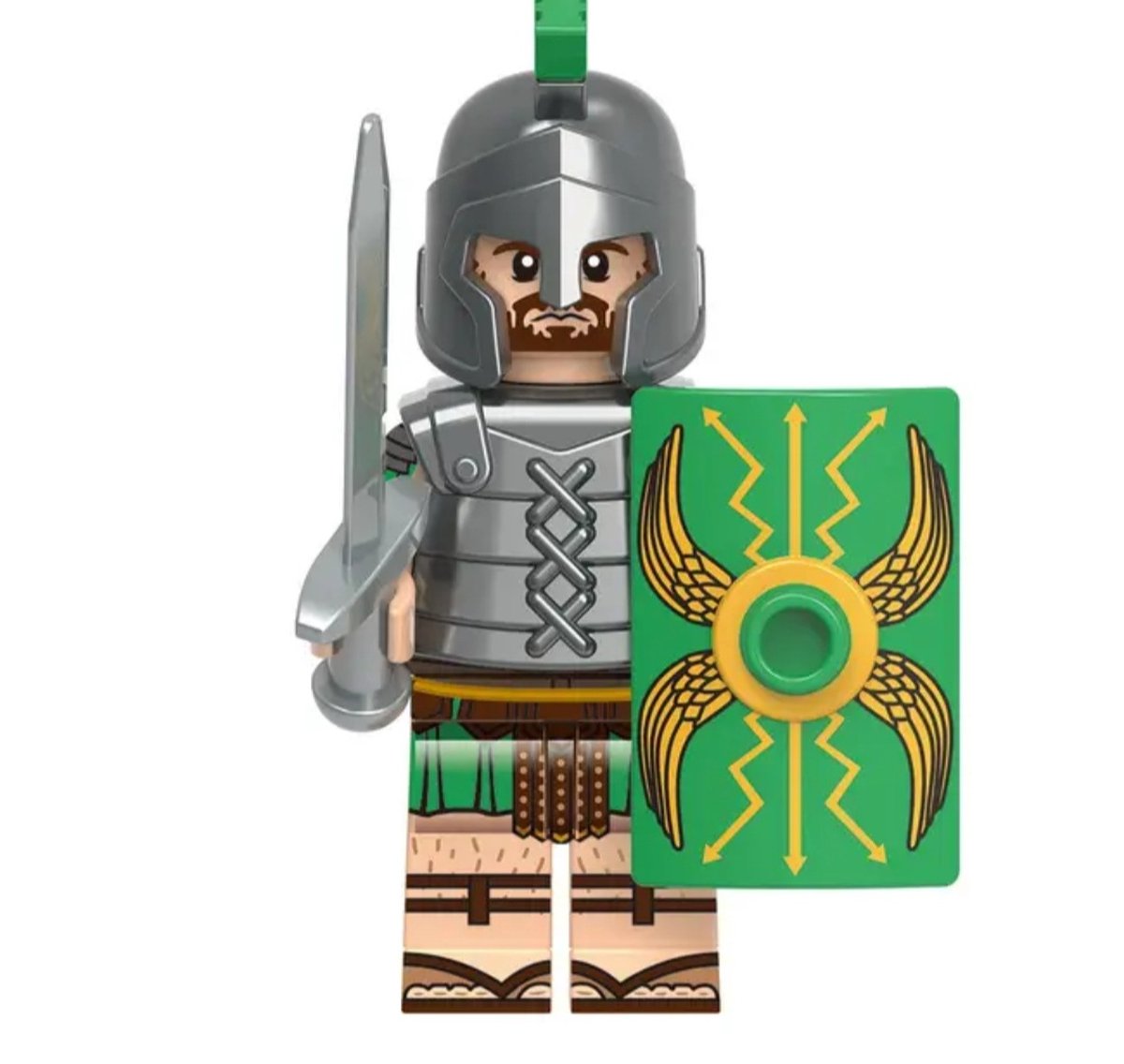 MW-BuildBricks Ridders, romeinen figuren Past Ook op Lego sets de set  bestaat uit 5 stuks | bol.com