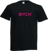 Grappig T-shirt - Bitch - maat S