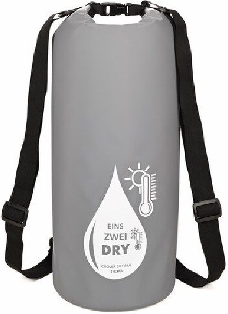 Troika - Waterproof Rugzak met Thermofunctie - 10L Grijs