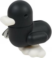Spaarpot - Spaarpotten - eend - zwart 16 cm Canar