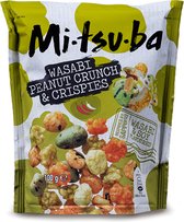 Mitsuba - Wasabi peanut crunch and crispies - Borrelmix – Snacks - Box of 6 x 100 gram