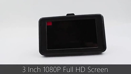 Dashcam Voiture 1080P Full HD - Écran 2 Pouces, Vision Nocturne, Grand Angle 170°, G-Sensor