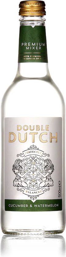 Double Dutch | Cucumber & Watermelon | Flesje | 24x 20cl