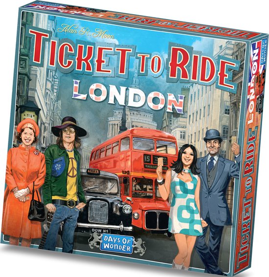 Ticket to Ride London - Bordspel - Days of Wonder