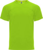 Limoengroen sportshirt unisex 'Monaco' merk Roly maat XXL