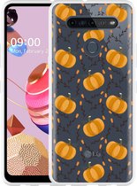 LG K51S Hoesje Pumpkins - Designed by Cazy