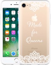 iPhone 7 Hoesje Made for queens - Designed by Cazy