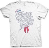 Ghostbusters Heren Tshirt -S- Stay Puft Wit
