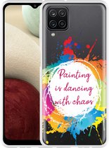 Hoesje Geschikt voor Samsung Galaxy A12 Painting