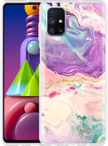 Hoesje Geschikt voor Samsung Galaxy M51 Dromerige Kleuren