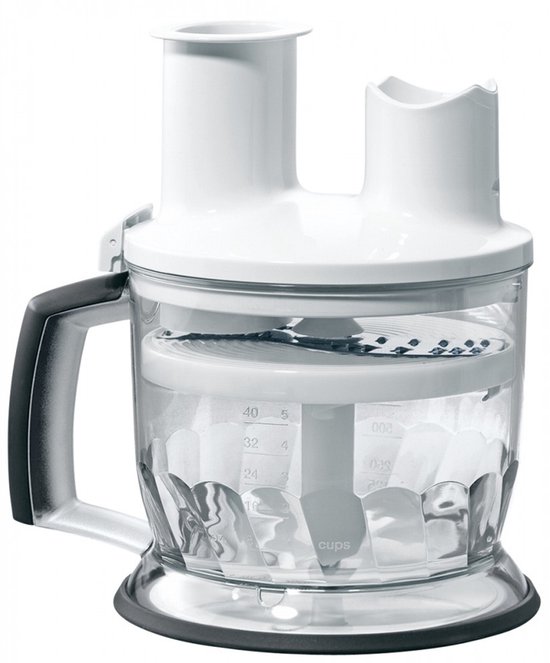 Braun MQ30 Accessoire Batteur Bol Plastique 500 Ml Blanc - Compatible MQ5 MQ7