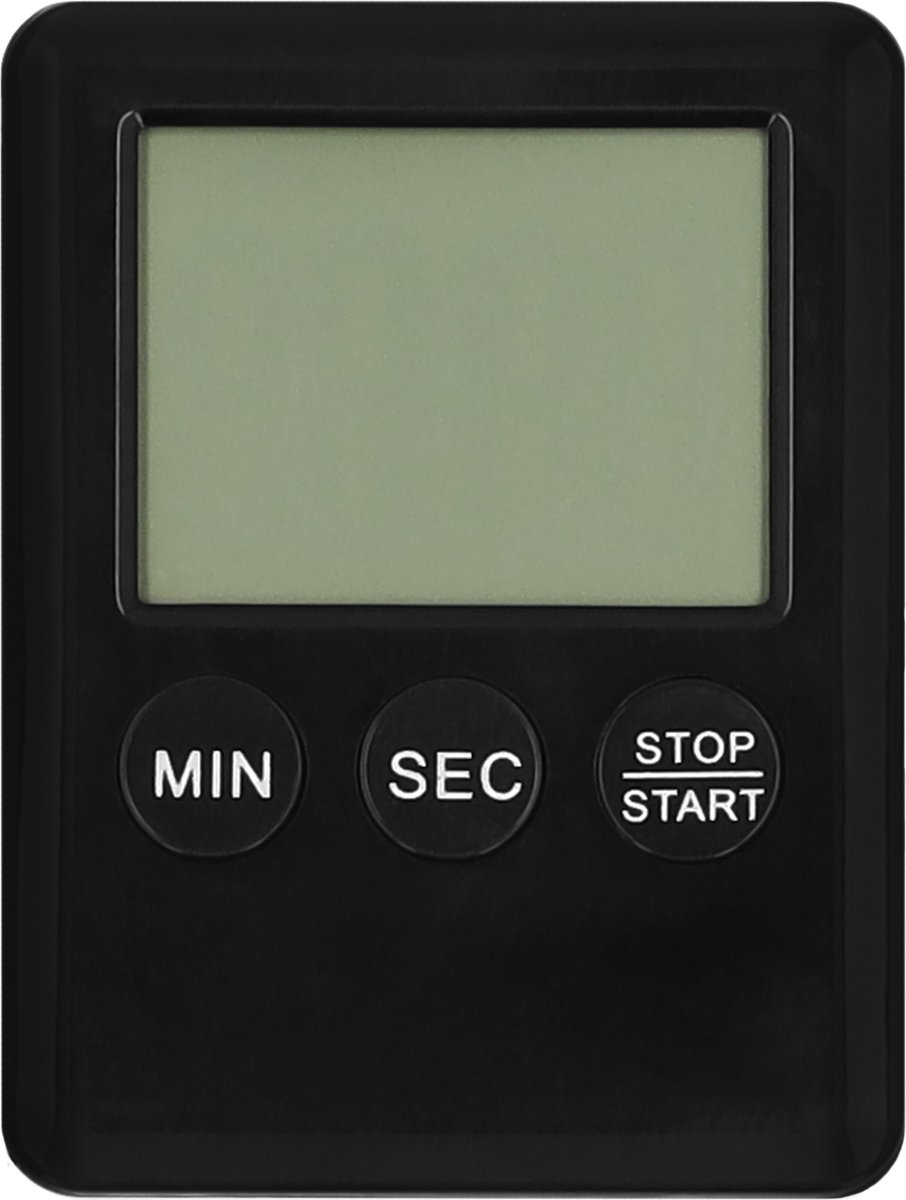Krumble Mini Kookwekker – Digitale Timer – Kleine Kookwekker – Keukenwekker – Zachte Alarmtoon – Met Magneet – Compact – Zwart — cadeau in Kookcadeaus - foto 6