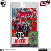 DC Direct Page Punchers Comic Book (Engels) + Miniatuur Figuur Joker (DC Rebirth) 8cm